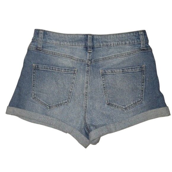 Happily Grey super high rise mom Bermuda - Picture 2 of 6